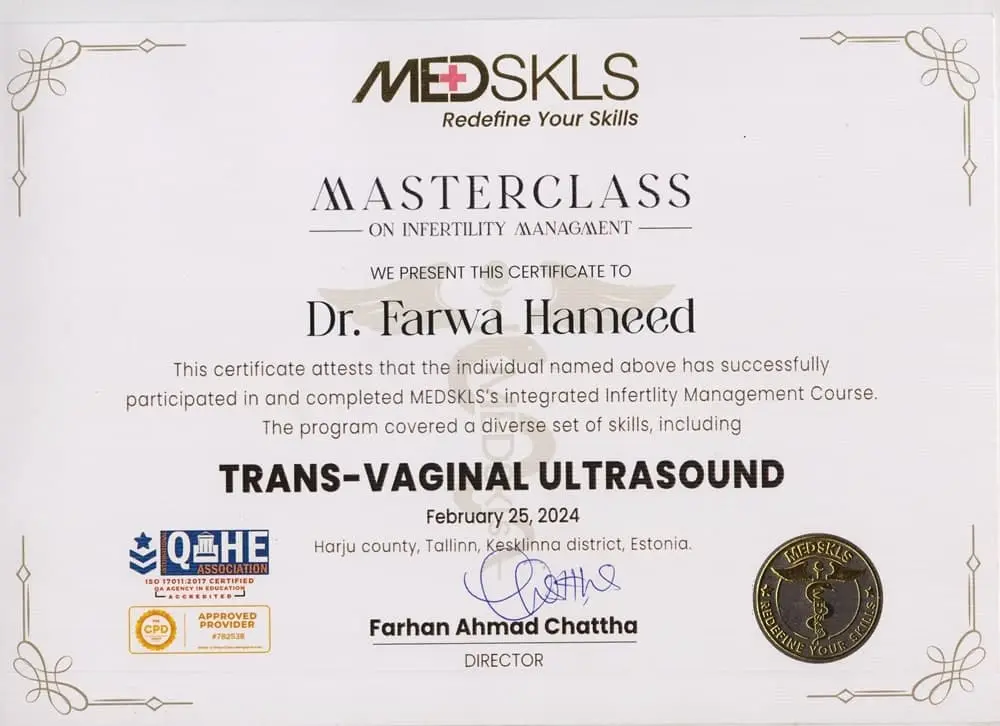 MedSkills - Trans-Vaginal Ultrasound - Additional Medical Training and Certification